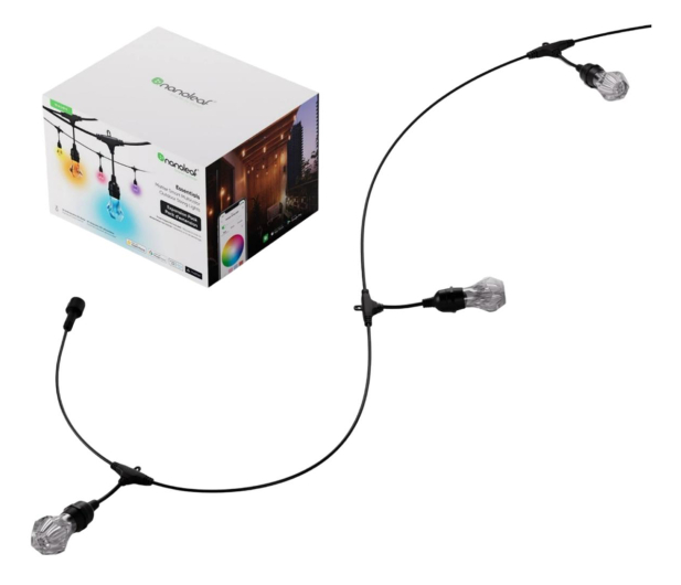Nanoleaf Essentials Smart Multicolour Outdoor String Light Expansion - 1267176 - zdjęcie 2
